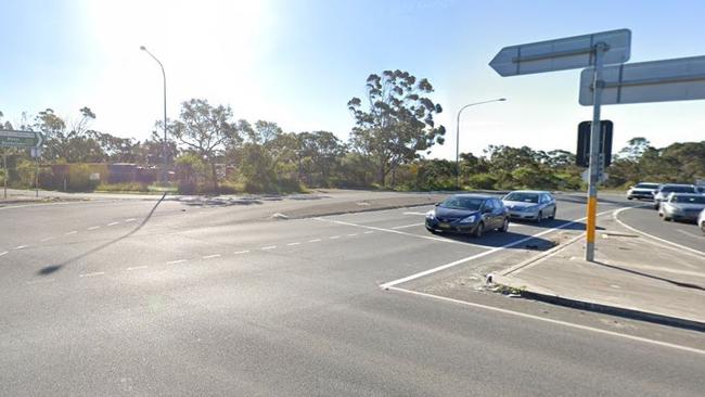 Police officers allegedly detected Amir Avdic travelling 130km/h in a signposted 90km/h zone before they initiated pursuit as he turned onto New Illawarra Rd at Lucas Heights. Picture: Google Maps