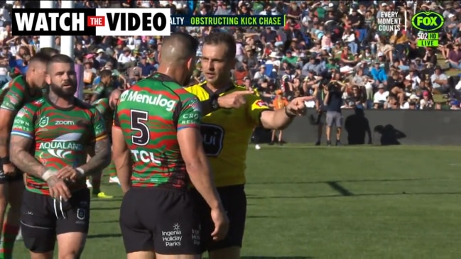 NRL referee tells off Josh Mansour (Fox League)