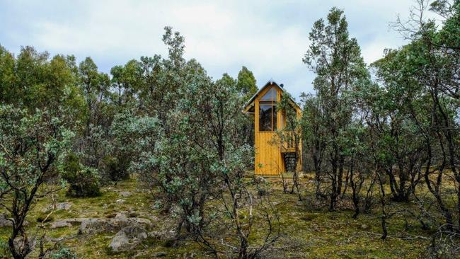 Tasmanian Land Conservancy (TLC) was awarded second place in the Australia’s Best Bathroom 2018 competition, for its remote area, waterless pod-designed toilet on beautiful Skullbone Plains Reserve. Picture: CHRIS CRERAR