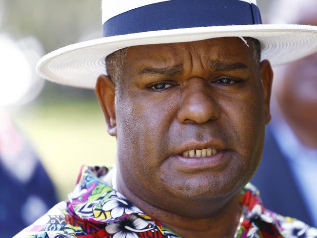 Torres Strait Island Regional Council mayor Phillemon Mosby. Picture: Brendan Radke