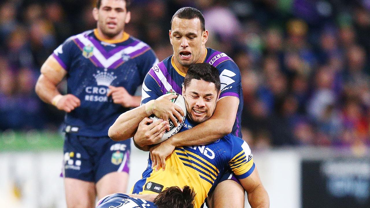Will Chambers has comes under fire for an ugly tackle on Jarryd Hayne.