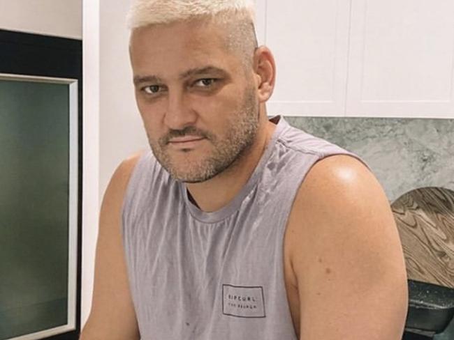 Brendan Fevola's new look. Pic: Instagram