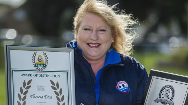 Theresa Deas continues to champion women and girls' participation in football. Picture: Valeriu Campan