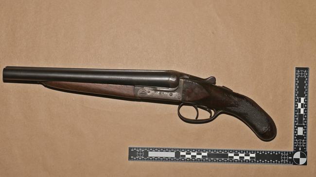 The weapon with which Johann Ofner was shot and killed. Picture: Supplied