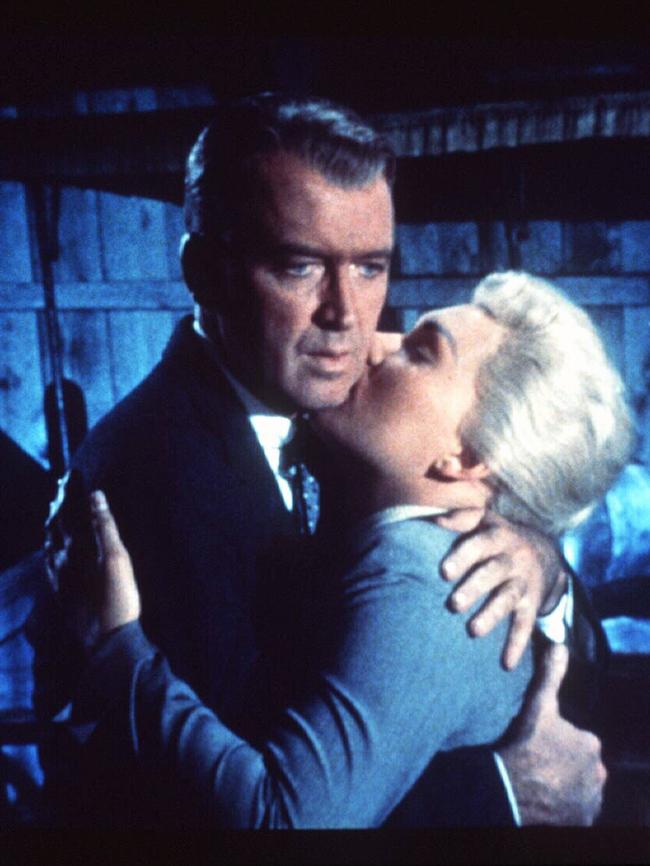 A.J’s refers to old films such as the 1958 film Vertigo.