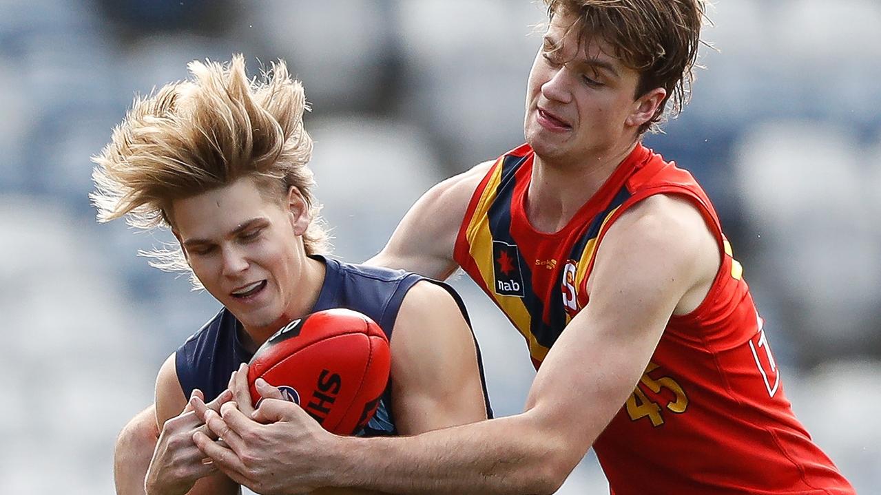 Will Ashcroft logged a game-high 38 disposals against South Australia. Picture: Getty Images