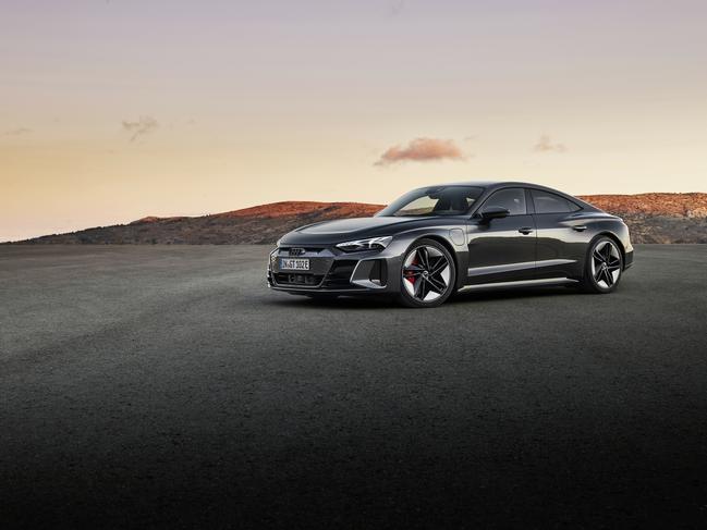 Instant power: Audi RS e-tron GT, at an asking price of more than $245,000