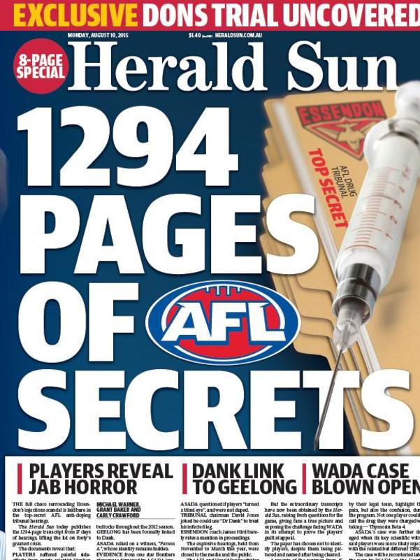 Exclusive form Herald Sun