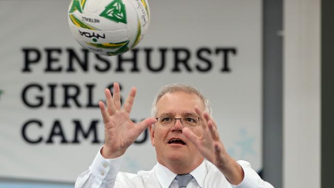 Scott Morrison confirmed he supported the Bill while on the hustings in Tasmania. Picture: NCA NewsWire / Damian Shaw