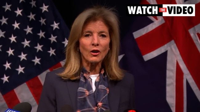 US Ambassador Caroline Kennedy's shock at Aus media (SBS News)