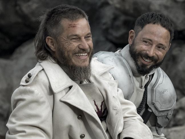 Australian actor Travis Fimmel in a scene from Raised By Wolves 103 5/22/19 ph: Coco Van Opens RBW2_220519_EP3-8151 Raised By Wolves 103 5/21/19 ph: Coco Van Opens RBW2_210519_Ep3-7733