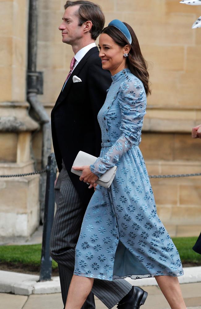 James Matthews and Pippa Middleton in 2019. Picture: AFP