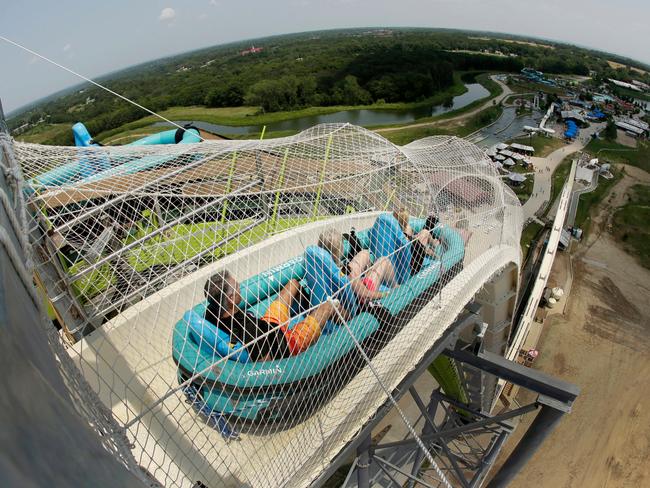 The Verruckt water slide was rumoured to be the tallest in the world. Photo AP