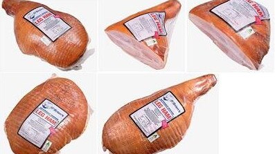 O'Briens Leg Hams (various weights).