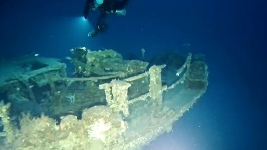 The divers made a remarkable discovery. Picture: The Project