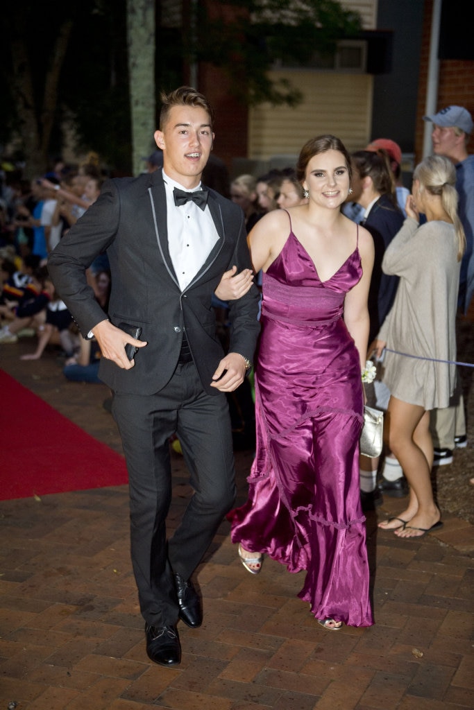 ( From left ) Alex Shorey and Lucinda O'Neill. Picture: Nev Madsen
