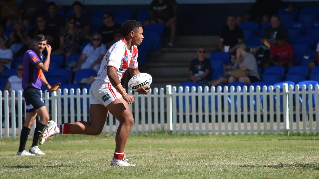 Finau Latu in the Harold Matthews Cup. Picture: Sean Teuma/NewsLocal