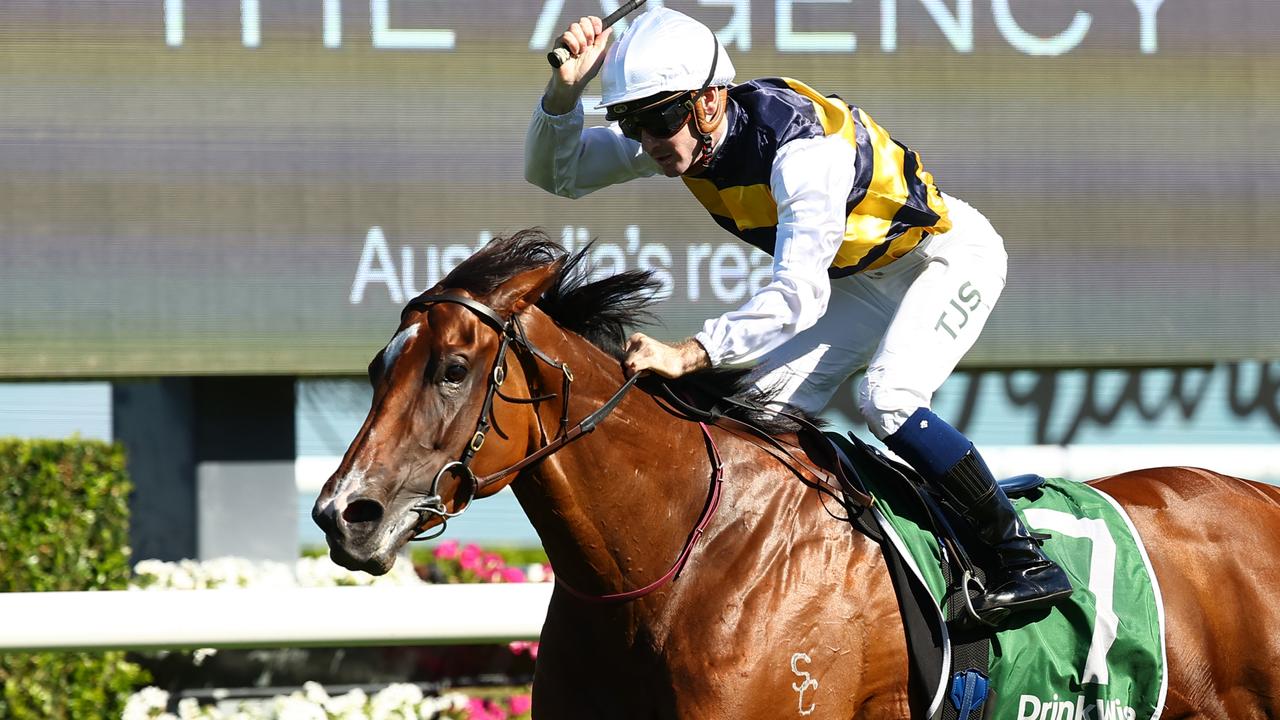 Lady Laguna winning the Canterbury Stakes in March. Picture: Jeremy Ng/Getty Images