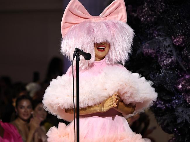 Sia is about to release her new album, Reasonable Woman. Picture: Jamie McCarthy/Getty Images for Christian Siriano