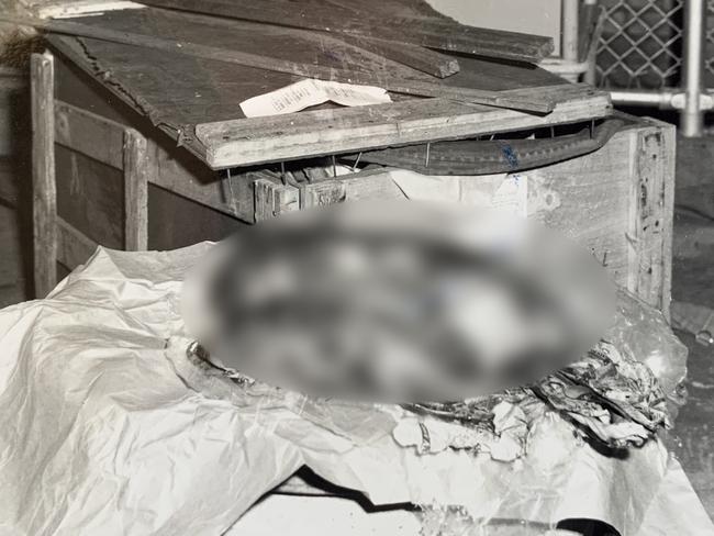 DarwinÃ¢â¬â¢s Ã¢â¬Ëdead baby in postÃ¢â¬â¢ mystery - pictures from Denver Merchant of the baby after it was unwrapped from packaging in a post office in Darwin. Supplied