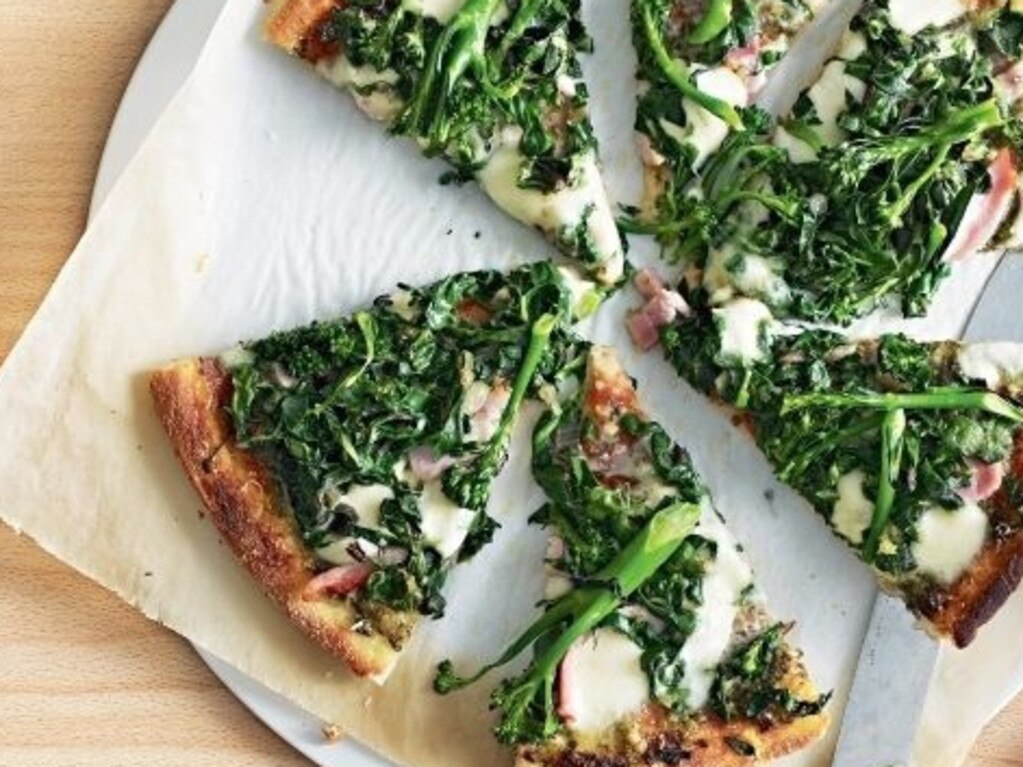 Silverbeet, broccolini and mozzarella are a triple treat.