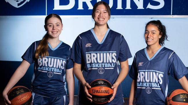 Abbey Vallance, Jennifer Mailei and Riley Ese are all a big part of the Bruins’ success.