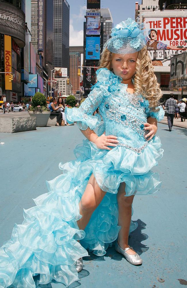 Isabella Barrett became famous thanks to Toddlers and Tiaras. Picture: Andy Kropa/Getty Images