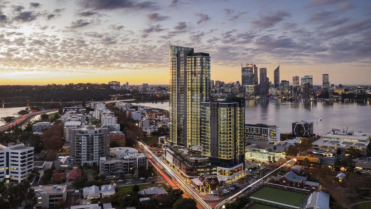 Finbar Group's Civic Heart apartment and retail development in South Perth received a Western Australian Campaign of the Year award. Picture: Stephen Heath Photography.