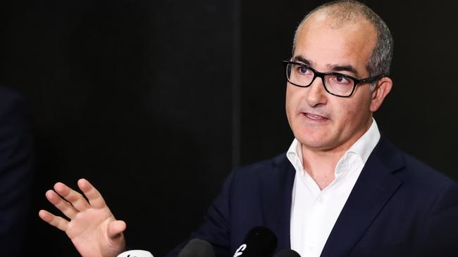 Victorian Acting Premier James Merlino urged Victorians to get the jab.