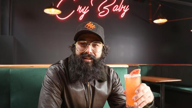 Cry Baby bar owner Jon Di Pinto. Picture: Dean Martin/AAP