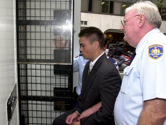 Gerald Adamson leaves King Street Supreme Court in Sydney. Picture: Craig Greenhill