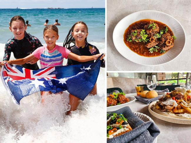 Invasion Day menu for Sydney restaurant