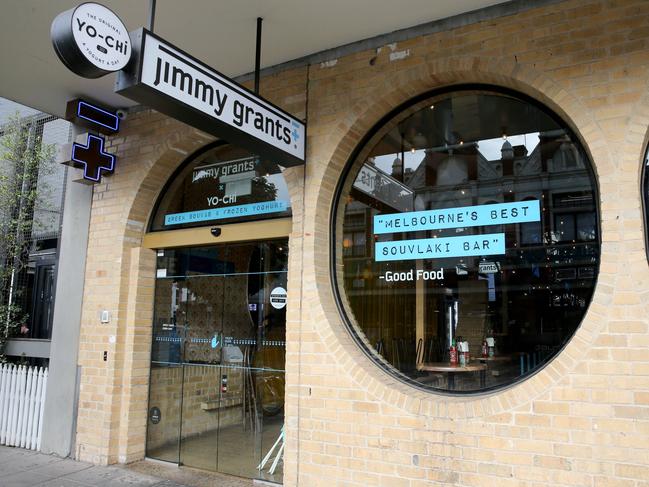 Jimmy Grants, one of George Calombaris's restaurants in Richmond. Picture: David Geraghty