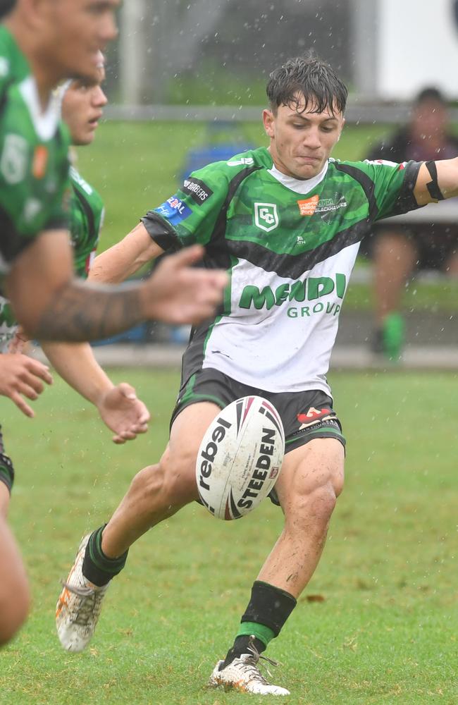 Townsville Blackhawks juniors against Mackay Cutters. Picture: Evan Morgan