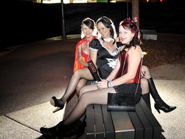 After 30 years of Hooker’s Balls, we bring you the very best photos from the past three decades. This one feature Kristy Allen, Dannie Rizzo and Tarn Peters. PICTURES: NT News photographers