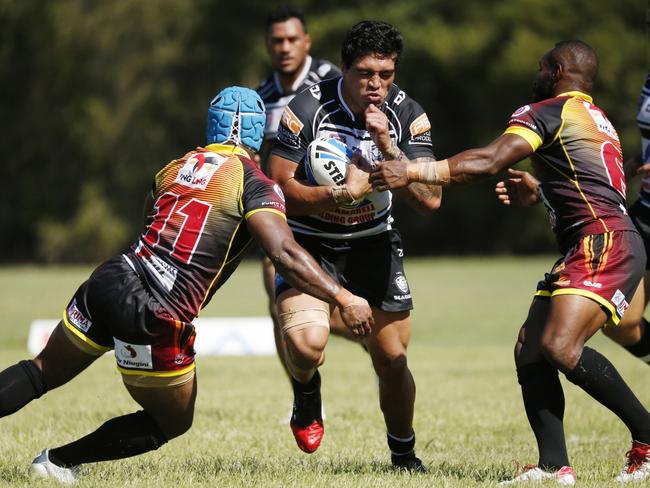 Tweed’s Lamar Liolevave will make his Test debut for Fiji tomorrow. Picture: SMP Images