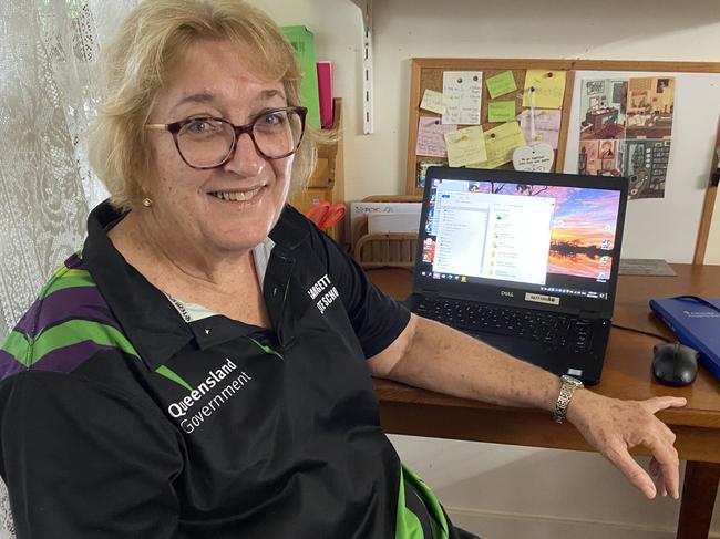 Christine McNichol celebrated her 40th anniversary in the teaching career by heading into retirement. Picture: Contributed
