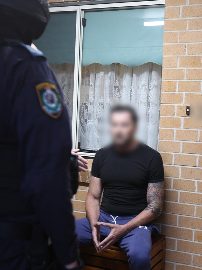 Three men have been arrested. Pictures: NSW Police