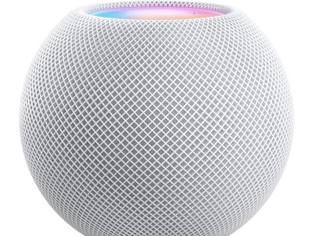 Apple's HomePod Mini will bring new smart features, a smaller price and a smaller form to the company's audio range. Picture: Apple