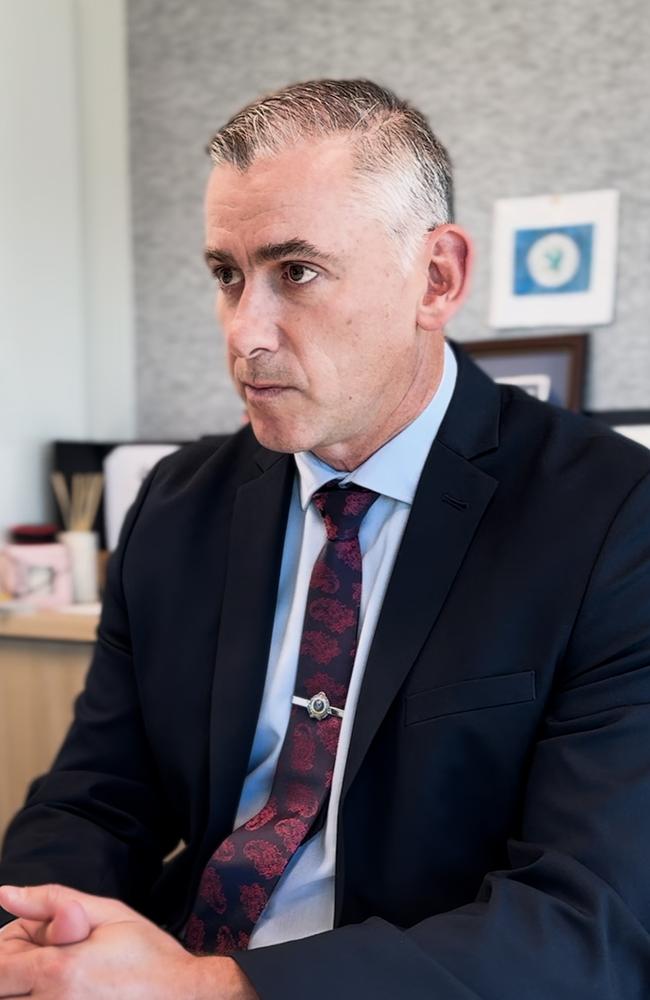 Detective Chief Inspector Adam Powderly manages the Child Exploitation Internet Unit of New South Wales Police.