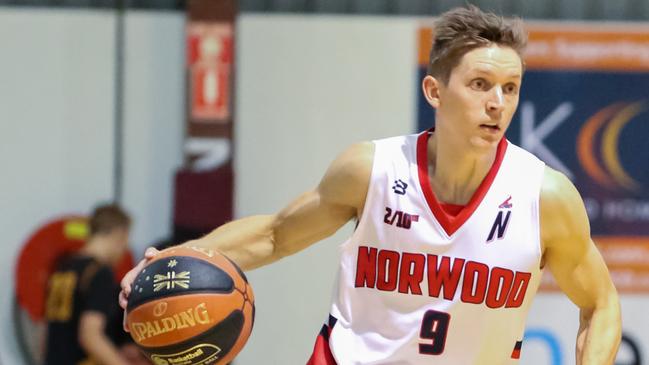 Norwood Flames star Daniel Webber in action. Picture: Rod Patterson