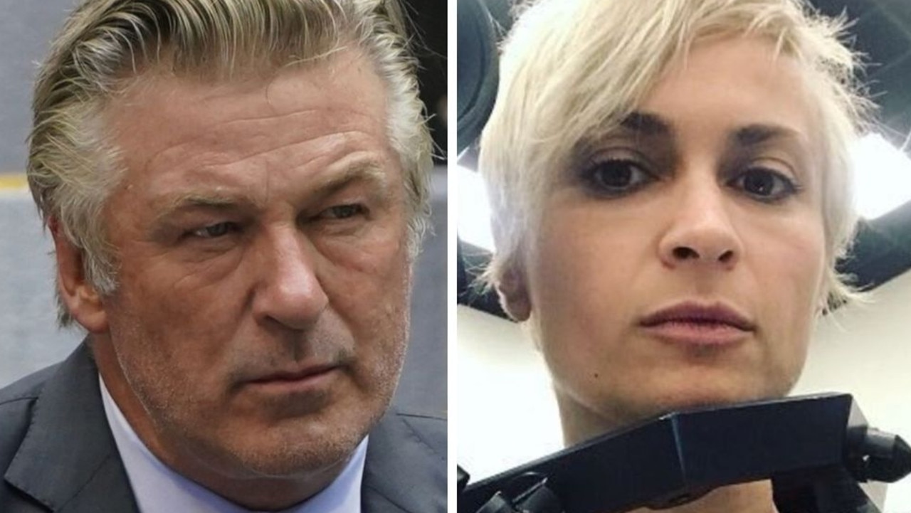 Alec Baldwin and Halyna Hutchins.