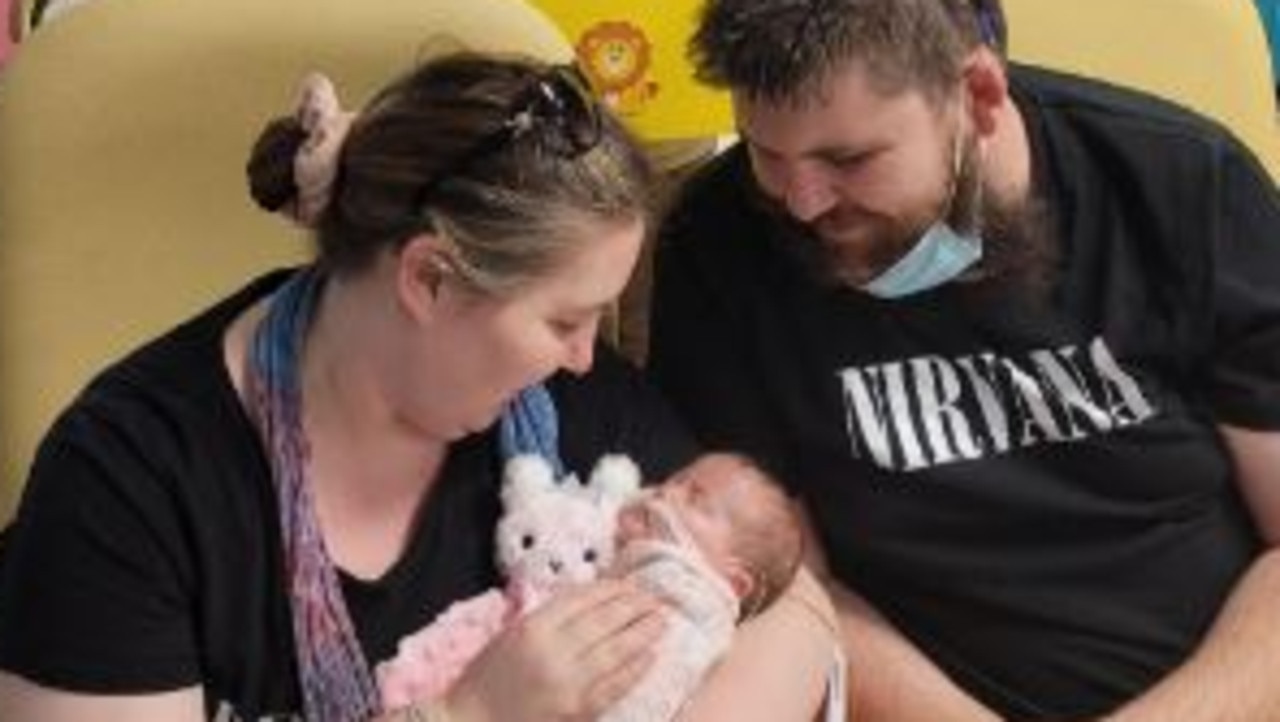 Every day of life was another milestone for little Moira. Picture: Ashlee Eager