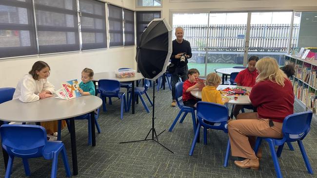 Inside one of the new classrooms at Scenie Shores State School. Picture: Scenic Shores State School