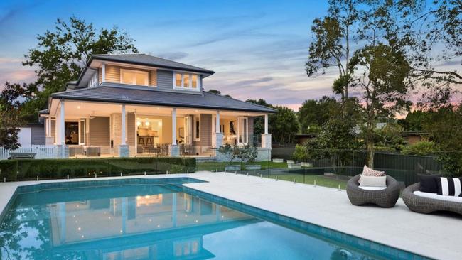 Hampton-style luxury in Turramurra.