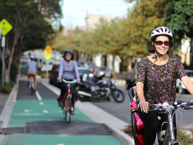 These guys aren’t just doing everything by the book but are even using the bike lanes.