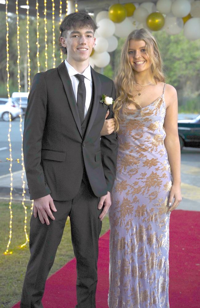 Students at the Coolum State High School formal 2023. Picture: contributed