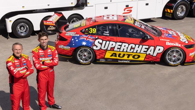 Russell Ingall says Broc Feeney (right) will relish partnering Jamie Whincup. Picture: Supplied.