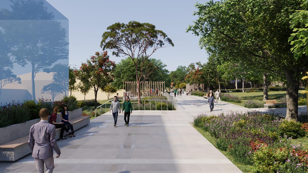 Vision for St John’s Park Health and Wellbeing Precinct. Picture: Supplied