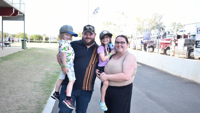 Families flocked to the Lights on the Hill Trucking Memorial event at Gatton on Saturday, September 30, 2023.